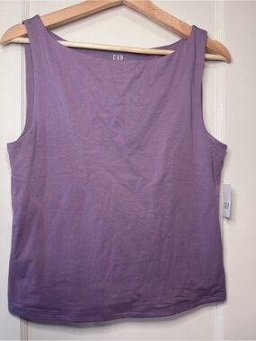 GAP Lavender Purple Scoop-Neck Tank
